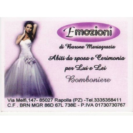 Emozioni di Barone Mariagrazia - Abiti da sposa - Rapolla - Potenza